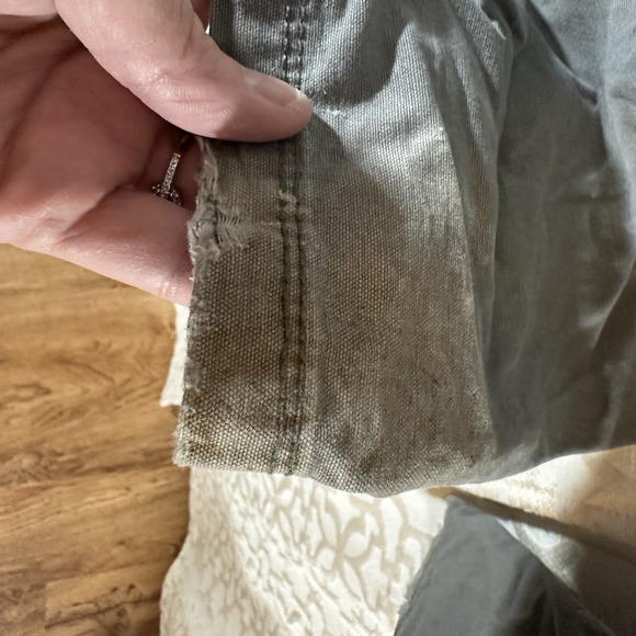 Red Head Brand Men's 44x30 Gray/green Cargo Pants Ripstop Nylon Spandex Blend - Picture 7 of 9